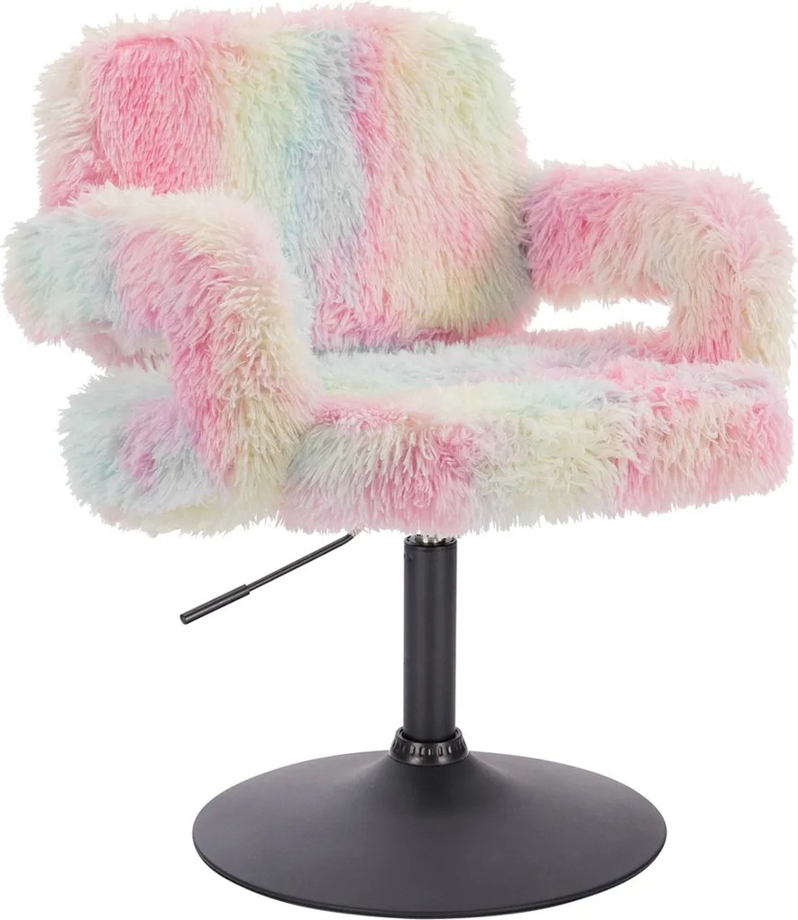 HR8403N Scaun Plus Curcubeu cu Bază Neagră