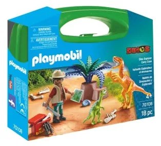 SET PORTABIL - DINOZAURI - PLAYMOBIL (PM70108)