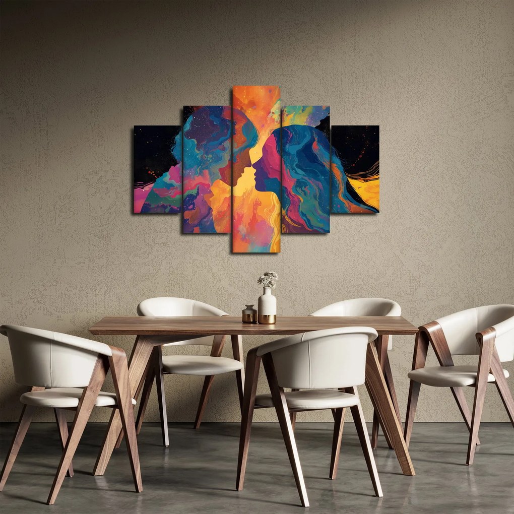 Tablou - Dragoste cosmică (150x105 cm)