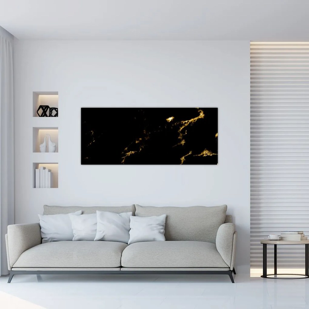 Tablou - Decor rău (120x50 cm)