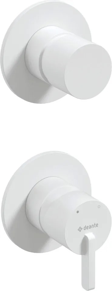 Silia Baterie pentru duș, îngropat, cu comutator de duș Finisaj: Alb BQS_A44P