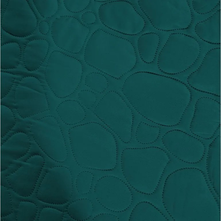 Cuvertura de pat turcoaz STONE Dimensiune: 200 x 220 cm