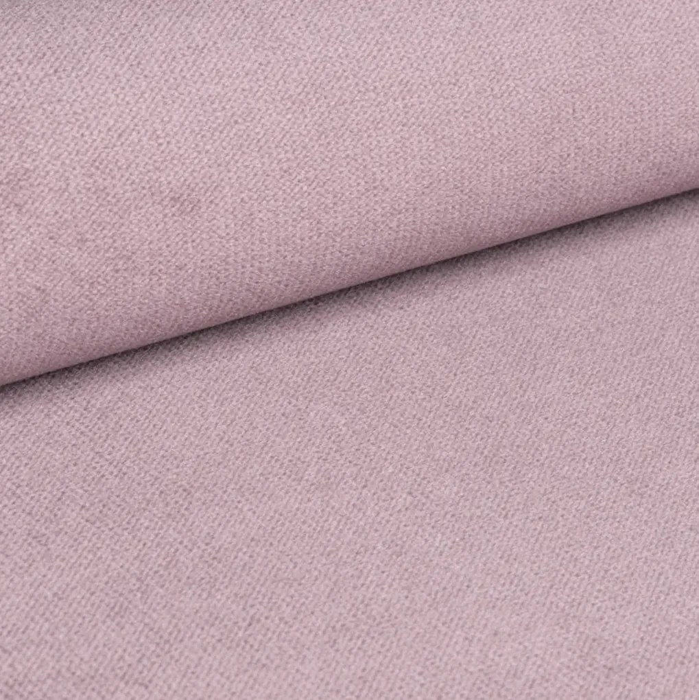 Pat tapițat boxspring GLORIEN VELVET 90x200 cm roz Saltea: Saltea cu arcuri Bonell
