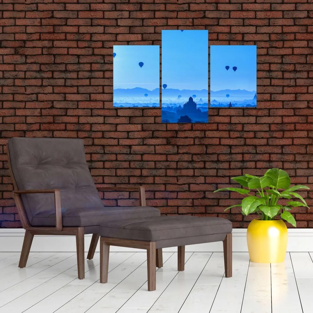 Tablou - Peisaj și săgeți (90x60 cm)