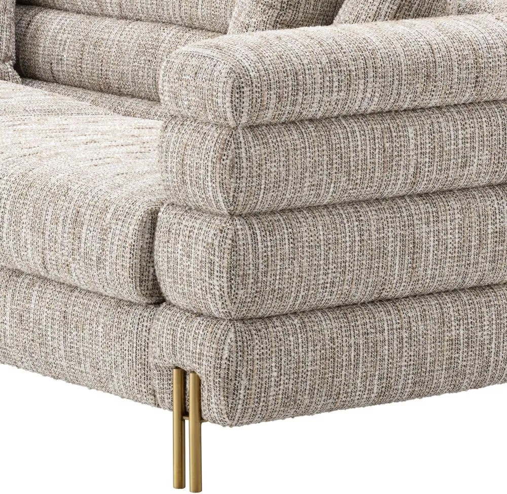 Canapea eleganta design LUX York, bej mademoiselle 115310 HZ