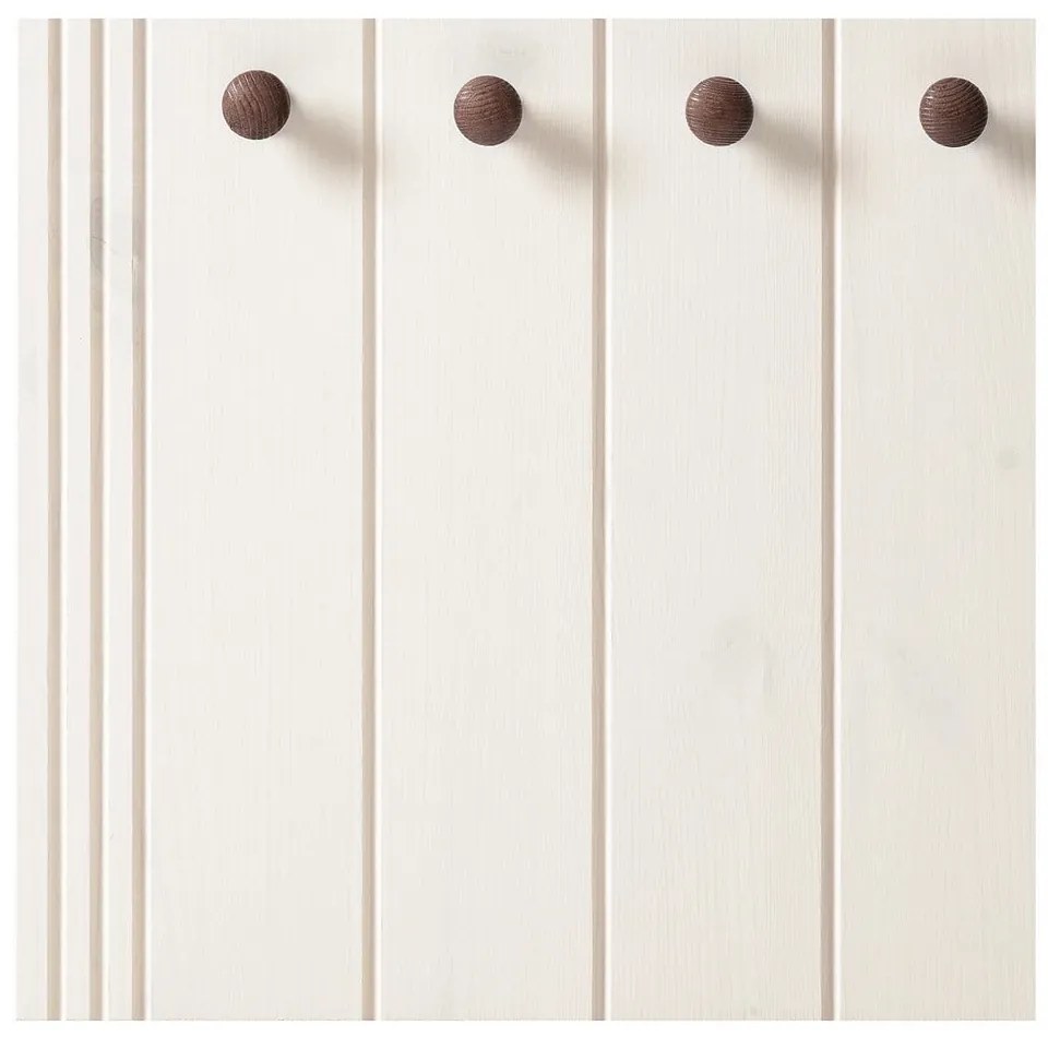 Set pentru hol alb din lemn de pin 60x120x25 cm Anita – Støraa