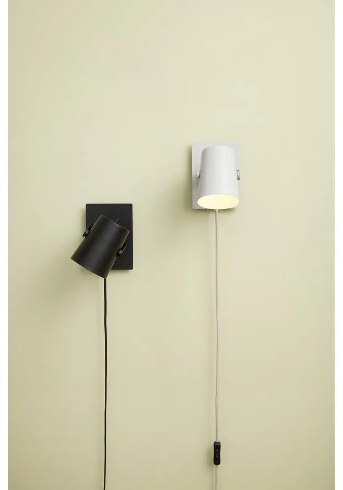 Aplică de perete neagră Ardent – Hübsch