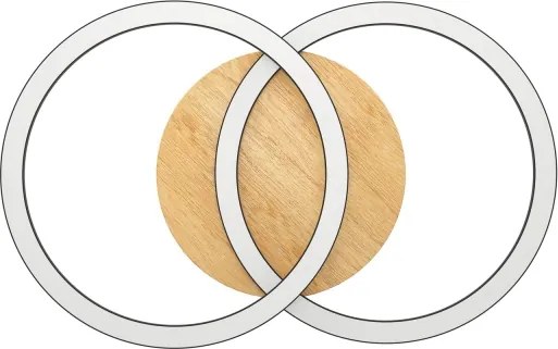 Lustră LED aplicată dimabilă LOMALTAS 2xLED/16W/230V 2700-6500K Eglo 99676