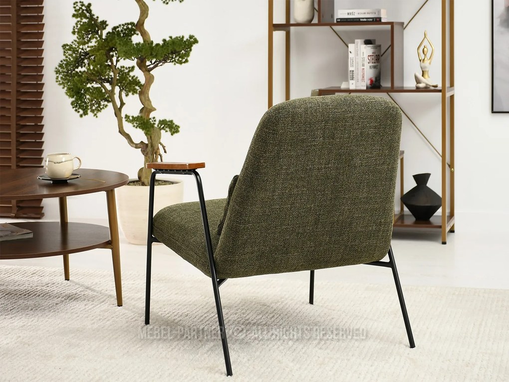 Fotoliu Elba (verde + nuc). 1110002