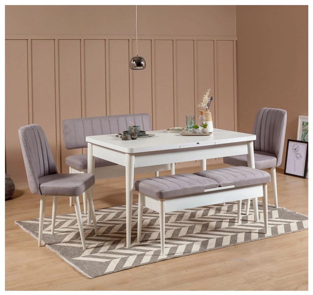 Bancă Vlasta 5 (alb + soho) . 1092774