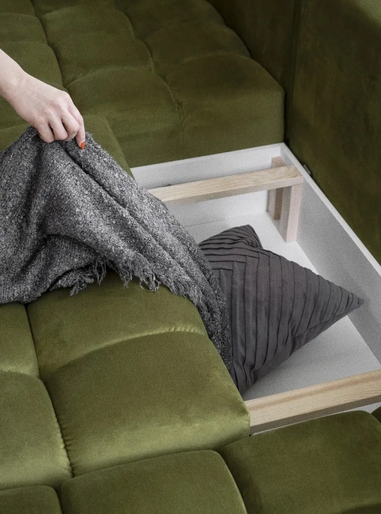 Coltar living extensibil Bonito – L350 x l170 x h85 cm