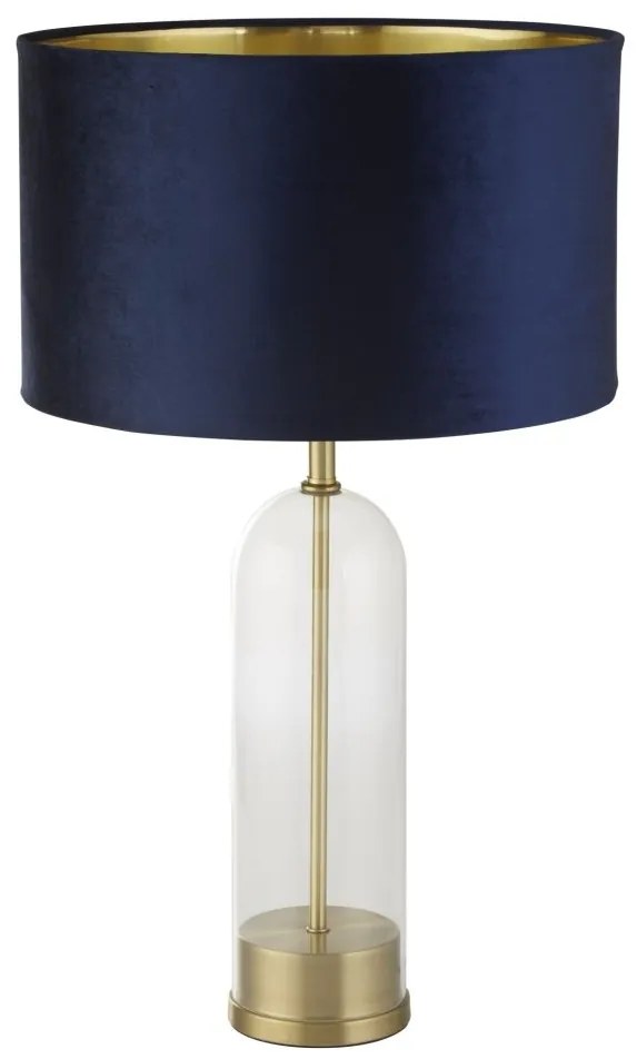 Veioza/Lampa de masa design decorativ Oxford alama/navy