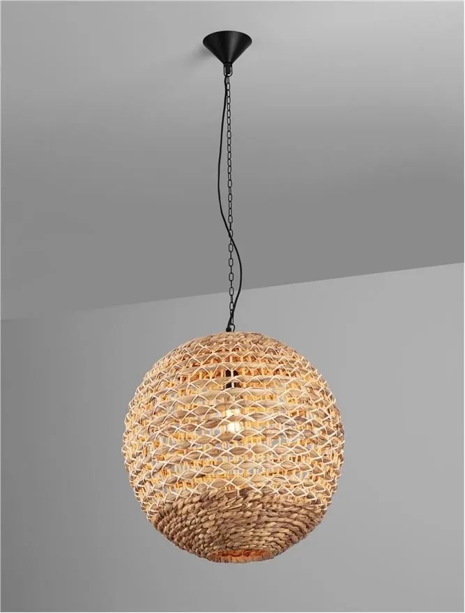 Lustra boho style design natural Bola
