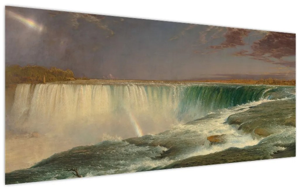 Tablou - Frederic Edwin Church, Niagara, reproducere (120x50 cm)