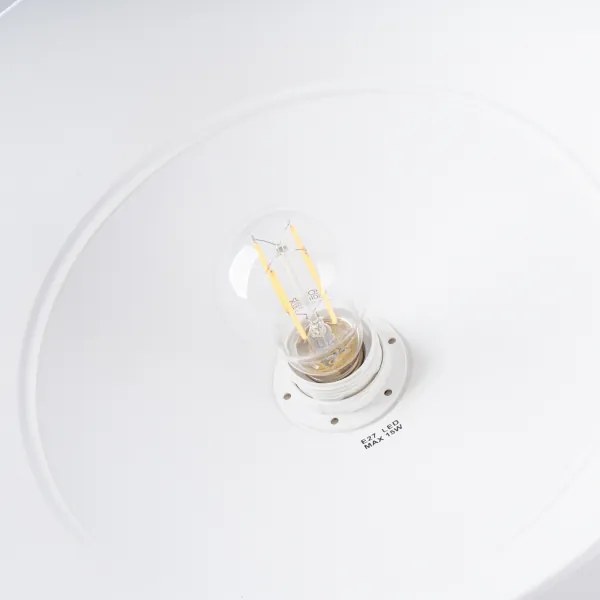 Lustră pe cablu Sollux SL.1321 FANO 1xE27/15W/230V alb