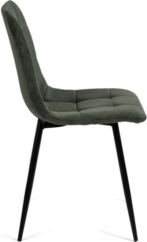 Scaune de dining verzi 2 buc. tapițate Moseby – Bonami Essentials