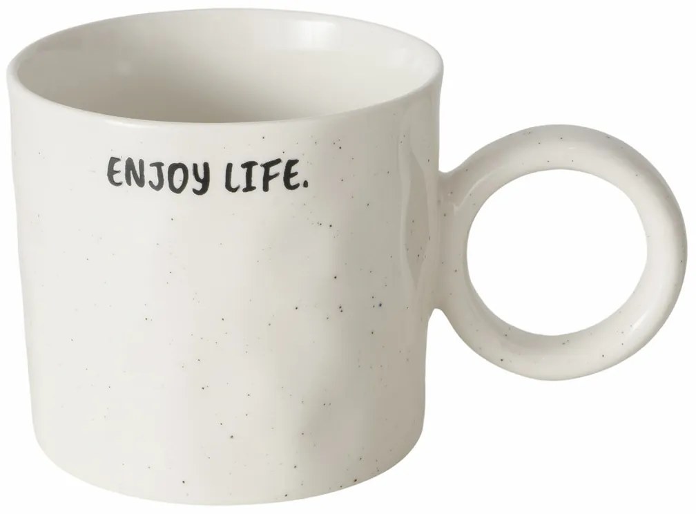 Cana ENJOY cu maner rotund, 360 ml