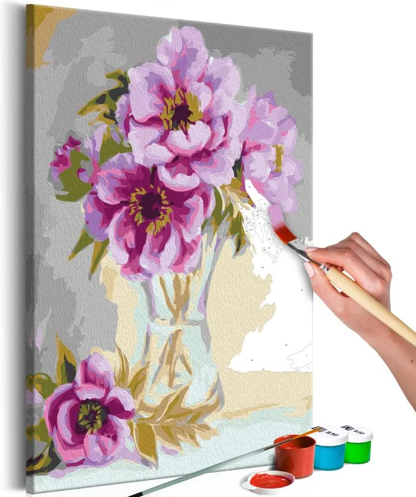 Bimago Pictura pe numere - Flowers In A Vase