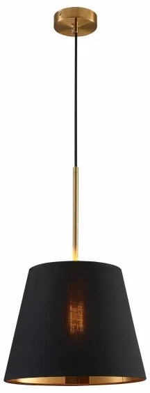 Lustră pe cablu ELENA 1xE27/20W/230V negru