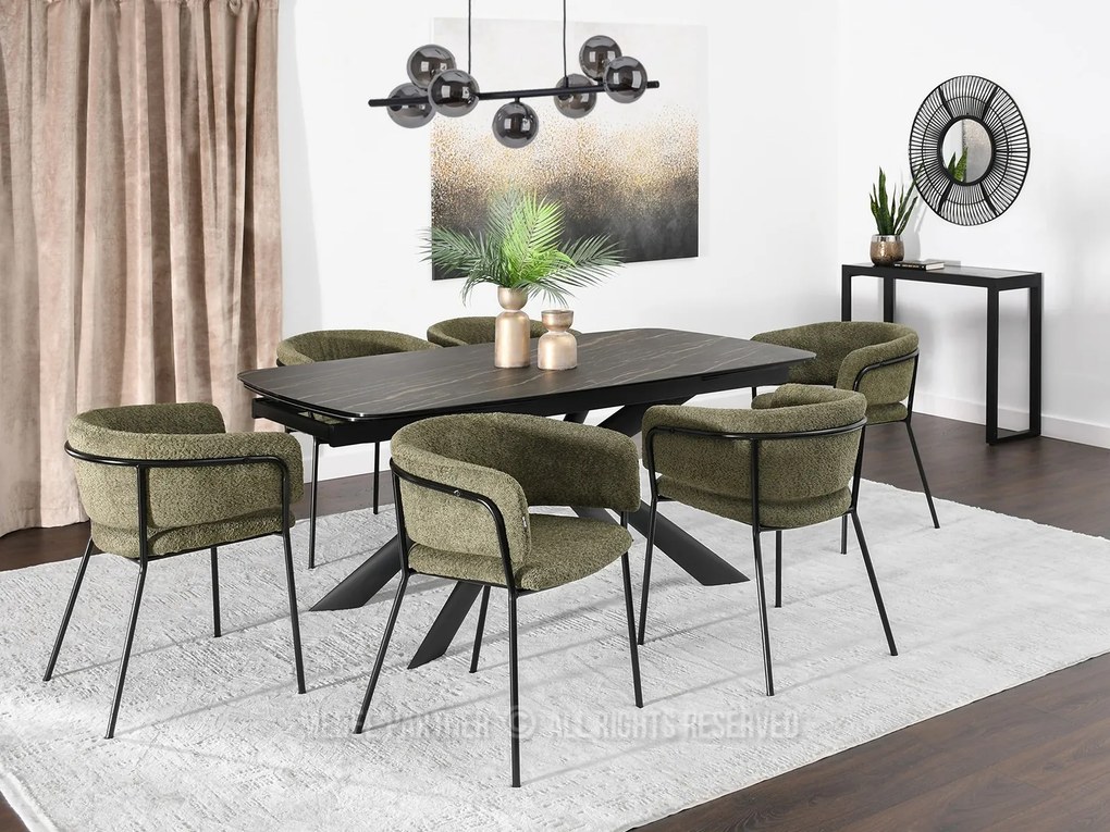Scaun Sorento (verde + negru). 1111278