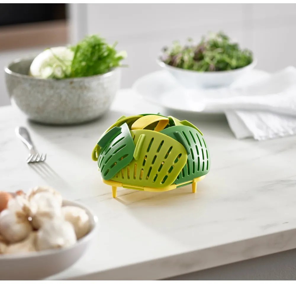 Recipient pentru legume Joseph Joseph Bloom, verde