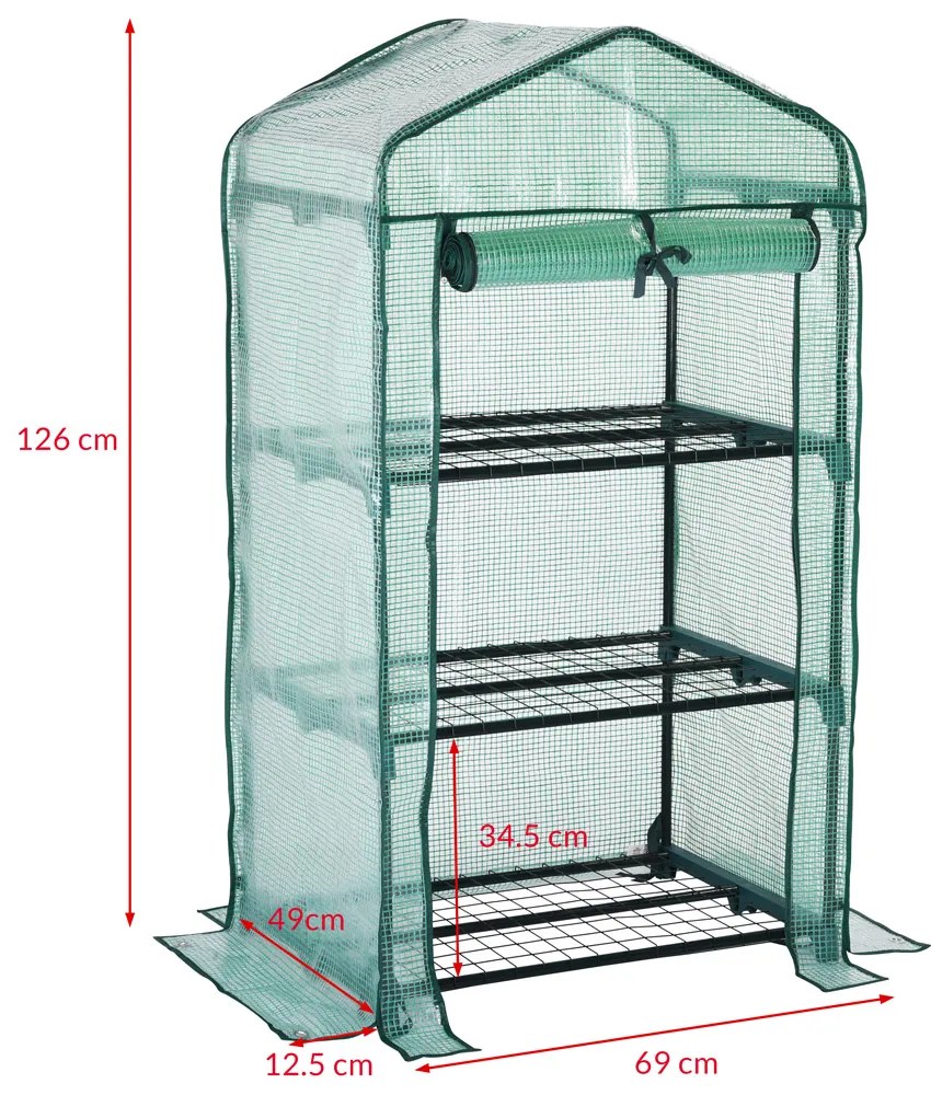 Deuba Flip book 126x49x69cm