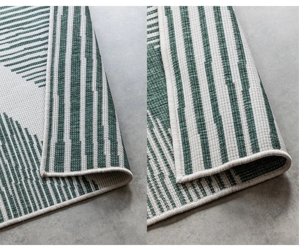 Covor de exterior verde/crem 160x230 cm Gemini – Elle Decoration