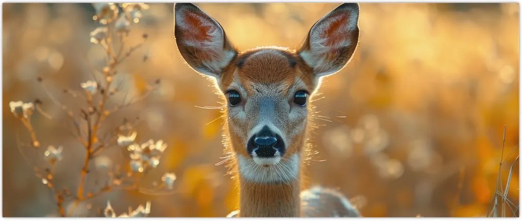 Tablou - Căprioară (120x50 cm)
