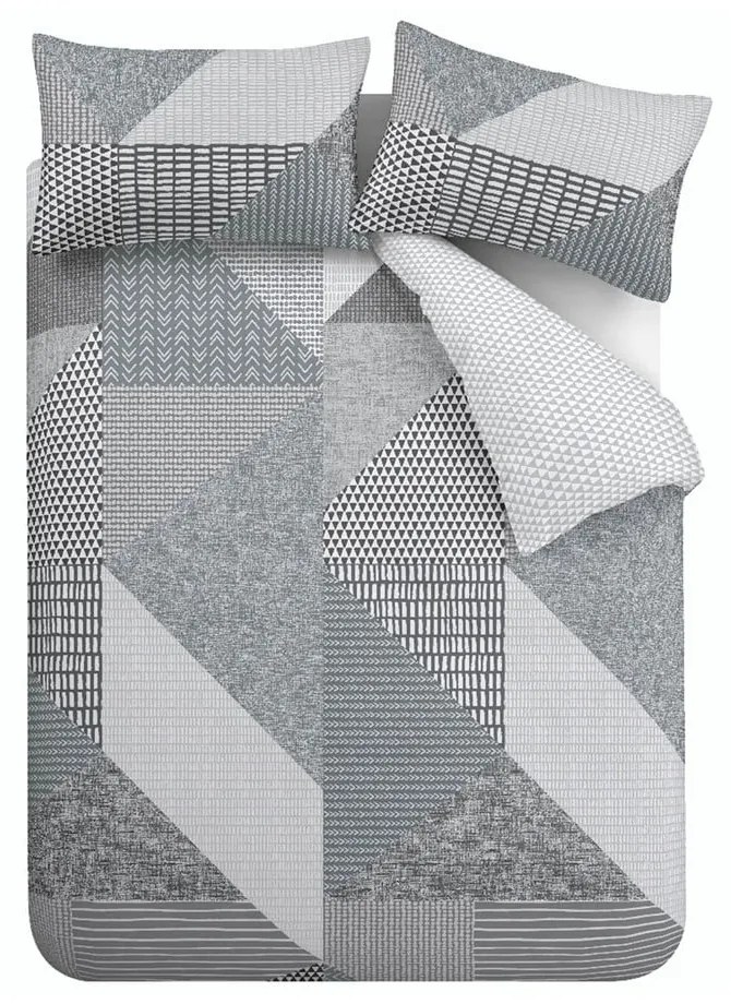 Lenjerie de pat Catherine Lansfield Geo, 200 x 200 cm