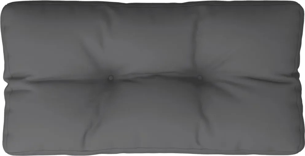 vidaXL Pernă de paleți, antracit, 70x40x12 cm, material textil