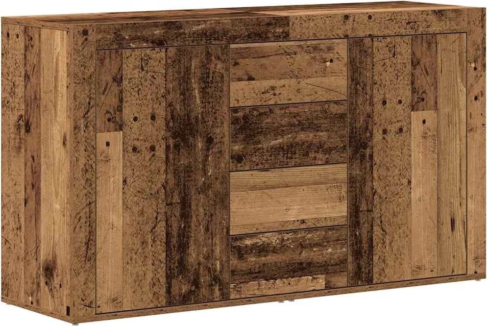 vidaXL Bufet cu sertar Lemn vechi 120 x 36 x 69 cm Lemn compozit
