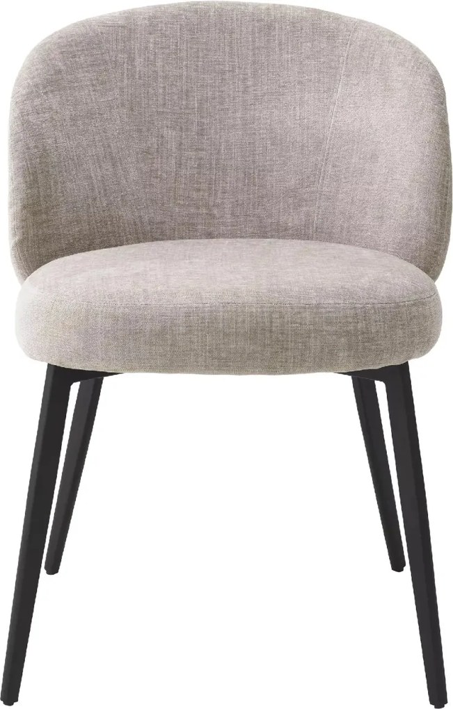 Set de 2 scaune design LUX Lloyd, Sisley gri