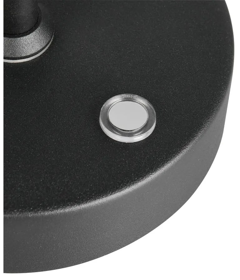 Veioză neagră LED (înălțime 45 cm) Moreno – Reality