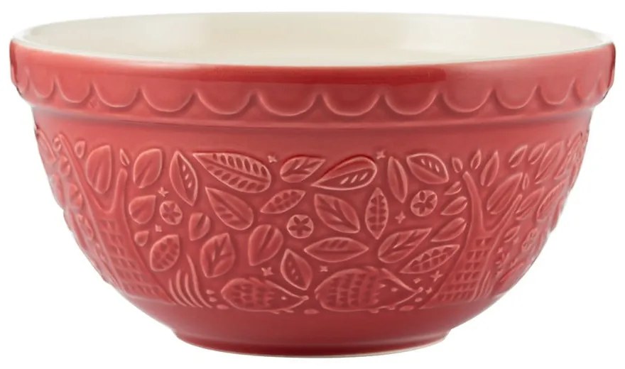 Bol roșu din gresie ø 21 cm In the Forest – Mason Cash