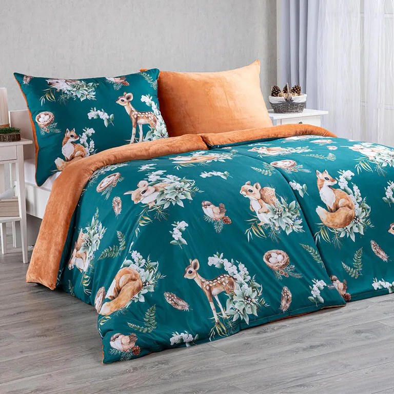 Lenjerie de pat Dual Feel FAUNA
