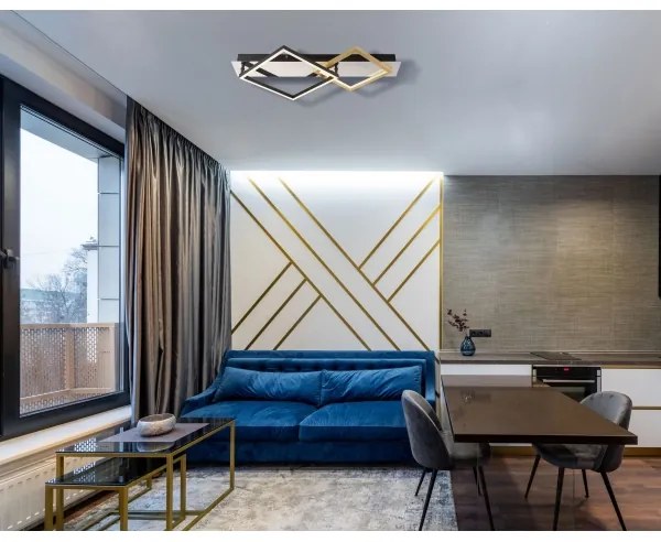 Plafonieră LED LESINA Globo 67847-24 LED/24W/230V 3000K