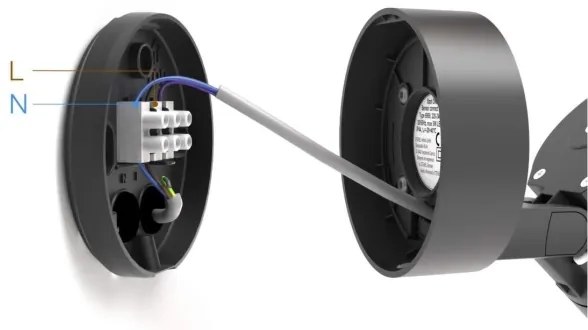 Aplică LED de exterior cu senzor STEINEL 058630 SPOT ONE 1xGU10/7W/230V IP44