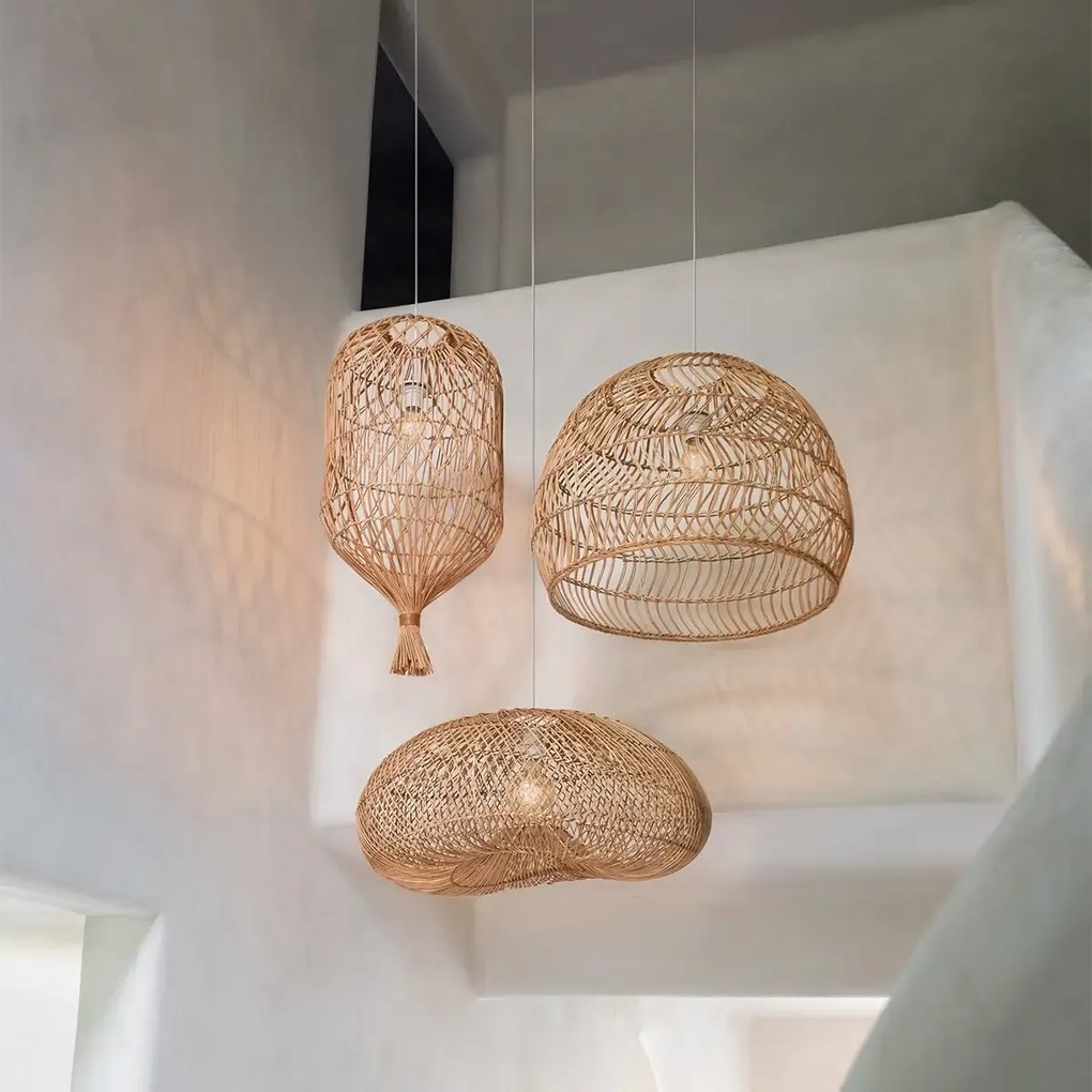 Lampa suspendata din ratan, JENNY