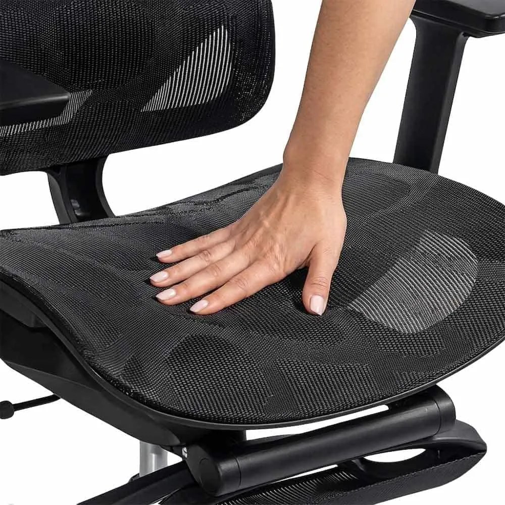 Scaun ergonomic SYYT 9519 negru, suport 150 kg și brațe 3D