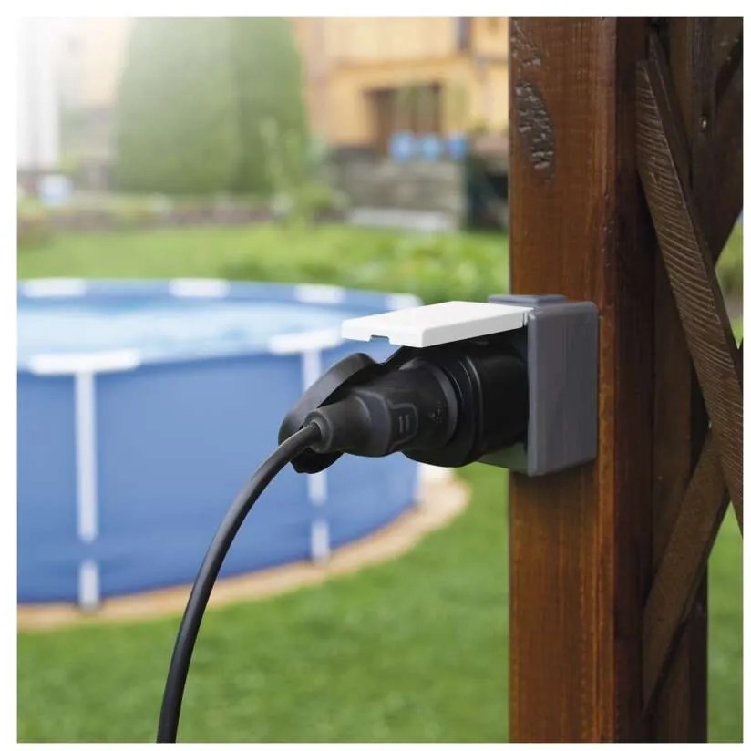 Priza Smart WiFi, IP44, GoSmart, EMOS