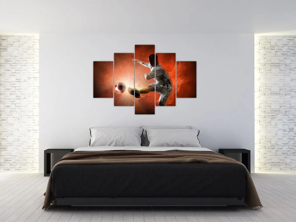 Tablou - Fotbalistul (150x105 cm)