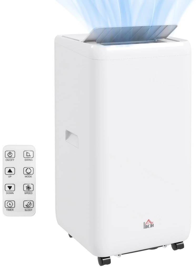 HOMCOM Aparat portabil de aer condiţionat, dezumidificator, ventilator | Aosom Romania