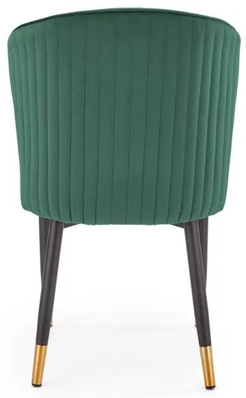 Scaun K446 Velvet Verde – l51 x A55 x h86 cm
