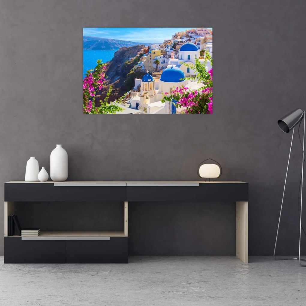 Tablou - Santorini, Grecia (90x60 cm)