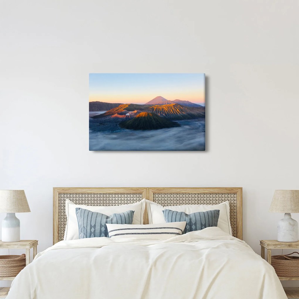 Tablou cu muntele Bromo în Indonesia (90x60 cm)