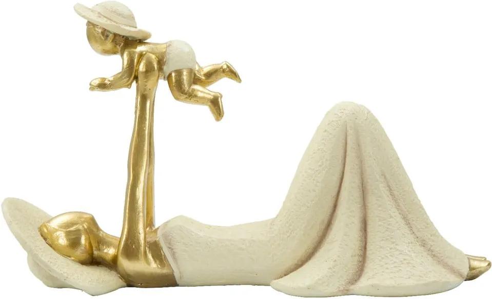 Statuetă decorativă cu detalii aurii Mauro Ferretti Baby