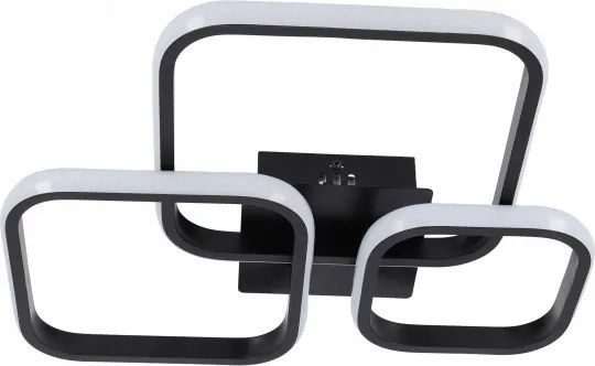 Plafonieră LED/38W/230V neagră