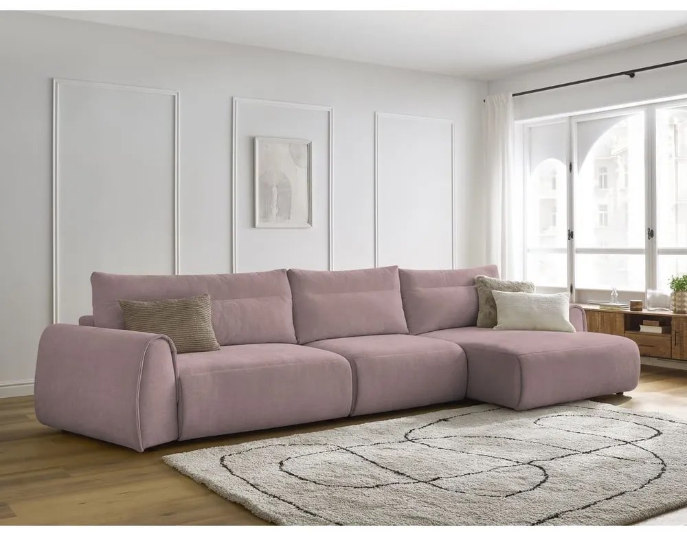 Colțar roz deschis Aden – Bobochic Paris