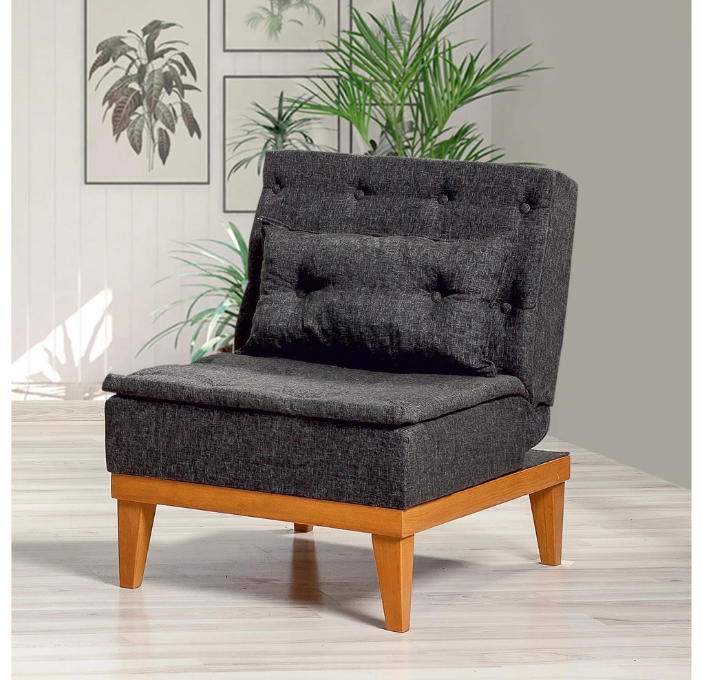 Set canapea fotoliu Fiorucci (antracit). 1101633