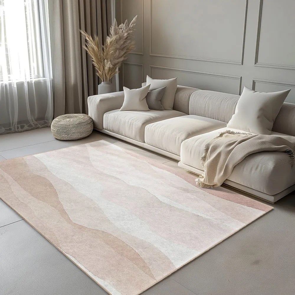 Covor crem lavabil 120x180 cm Komodo Beach – Mila Home